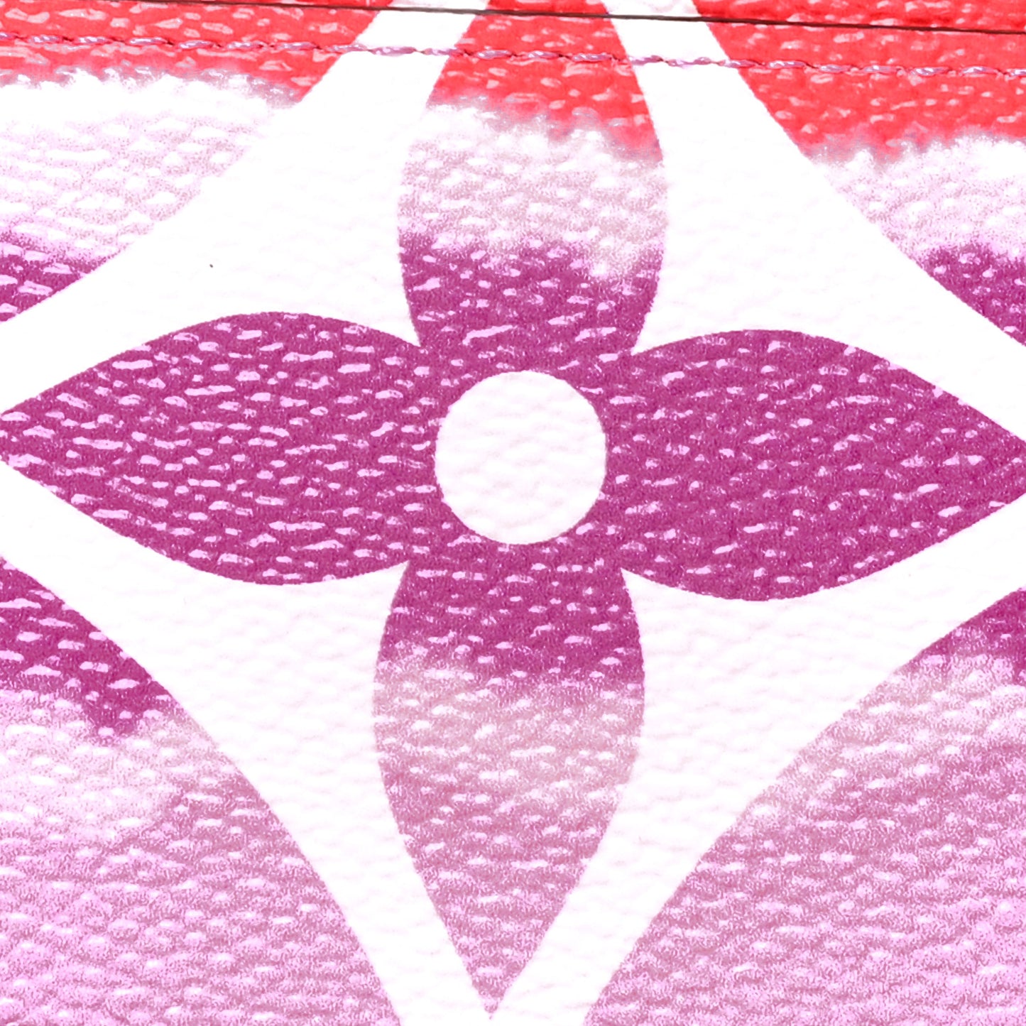 Monogram Escale Card Holder Rouge