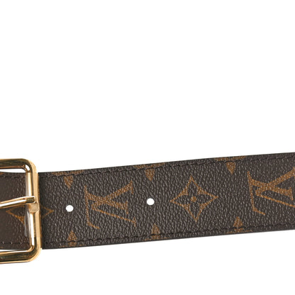 Louis Vuitton Monogram Adjustable Papillon Shoulder Strap Brown 4 of 5