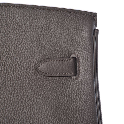 Hermes Togo Birkin 35 Etain 11 of 37