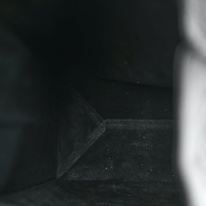 Saint Laurent Calfskin Monogram Deli Paper Bag Vintage Black 4 of 8