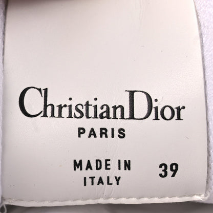 Christian Dior Calfskin D-Freeway Low Top Sneakers 39 White 8 of 9