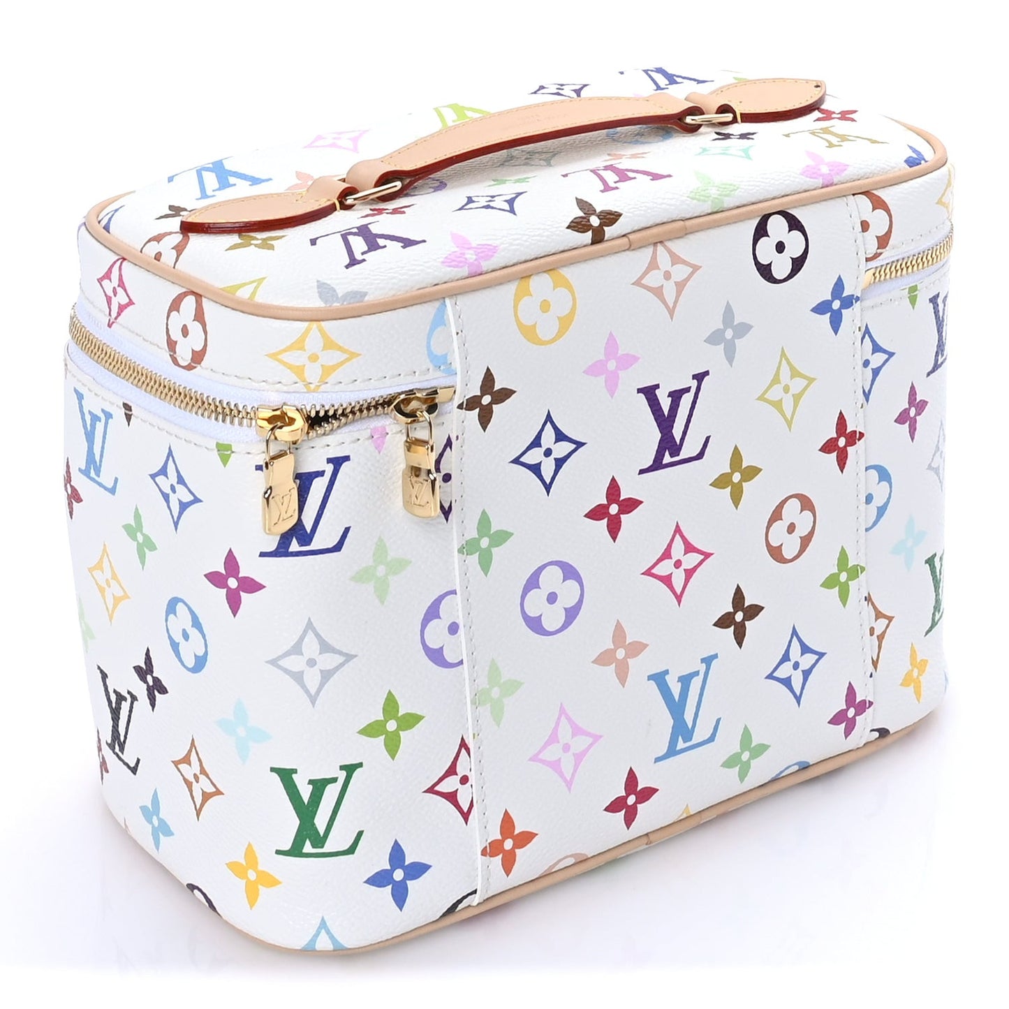 LV X TM Monogram Multicolor Nice BB  White