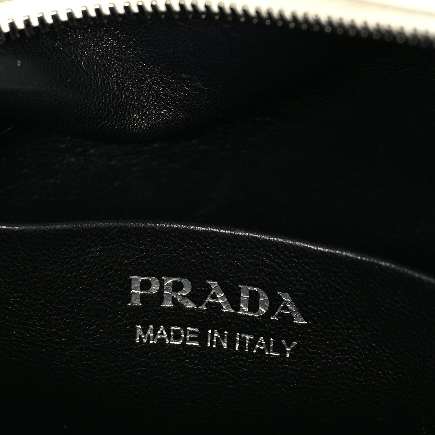 Prada Spazzolato Small Supernova Handbag White Sfumato 5 of 8