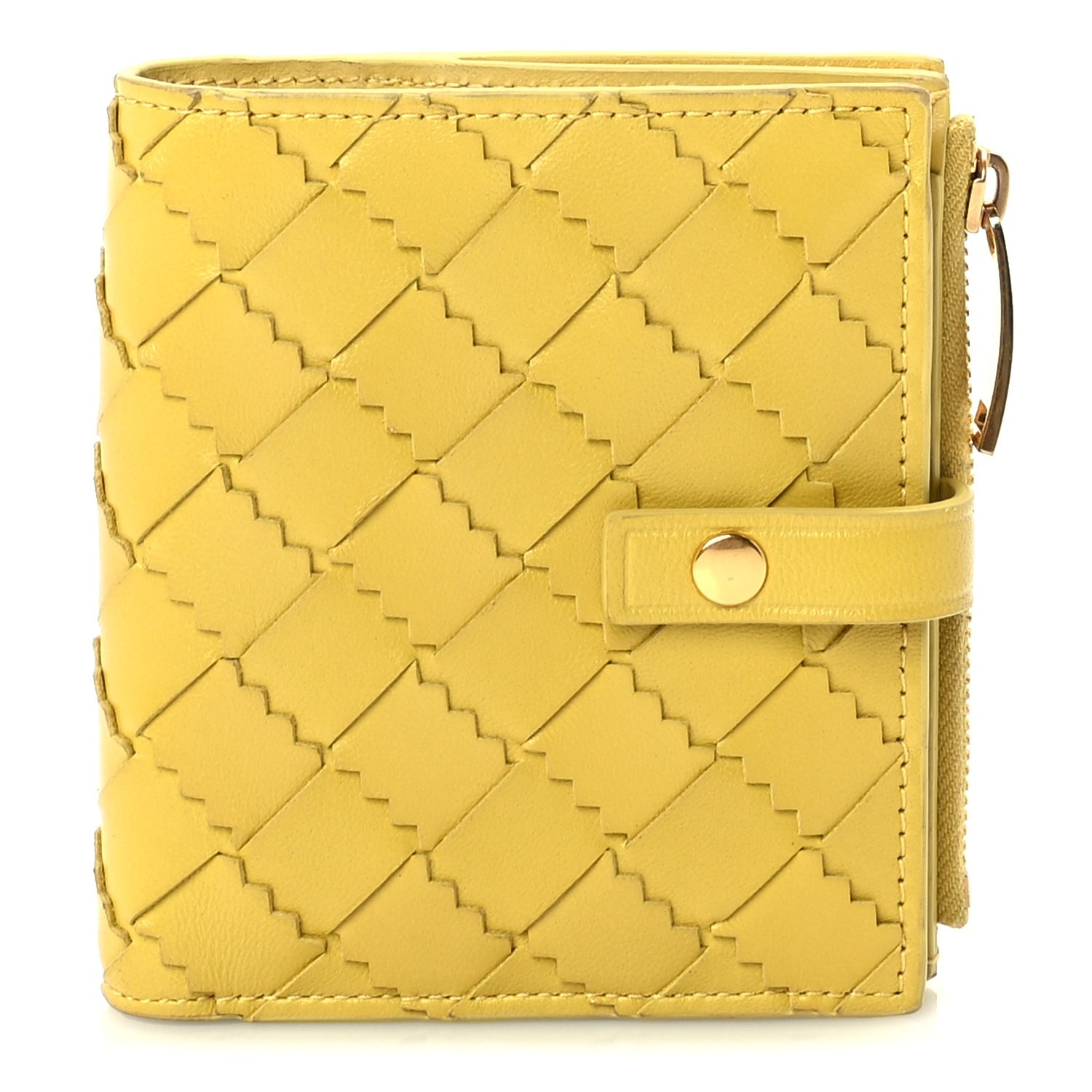 Bottega Veneta Nappa Intrecciato Zig Zag Bifold Wallet 1 of 7