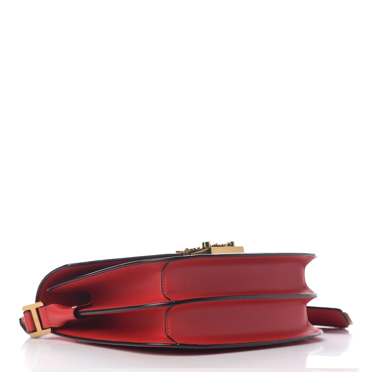 Calfskin Patricia Crossbody Bag Red