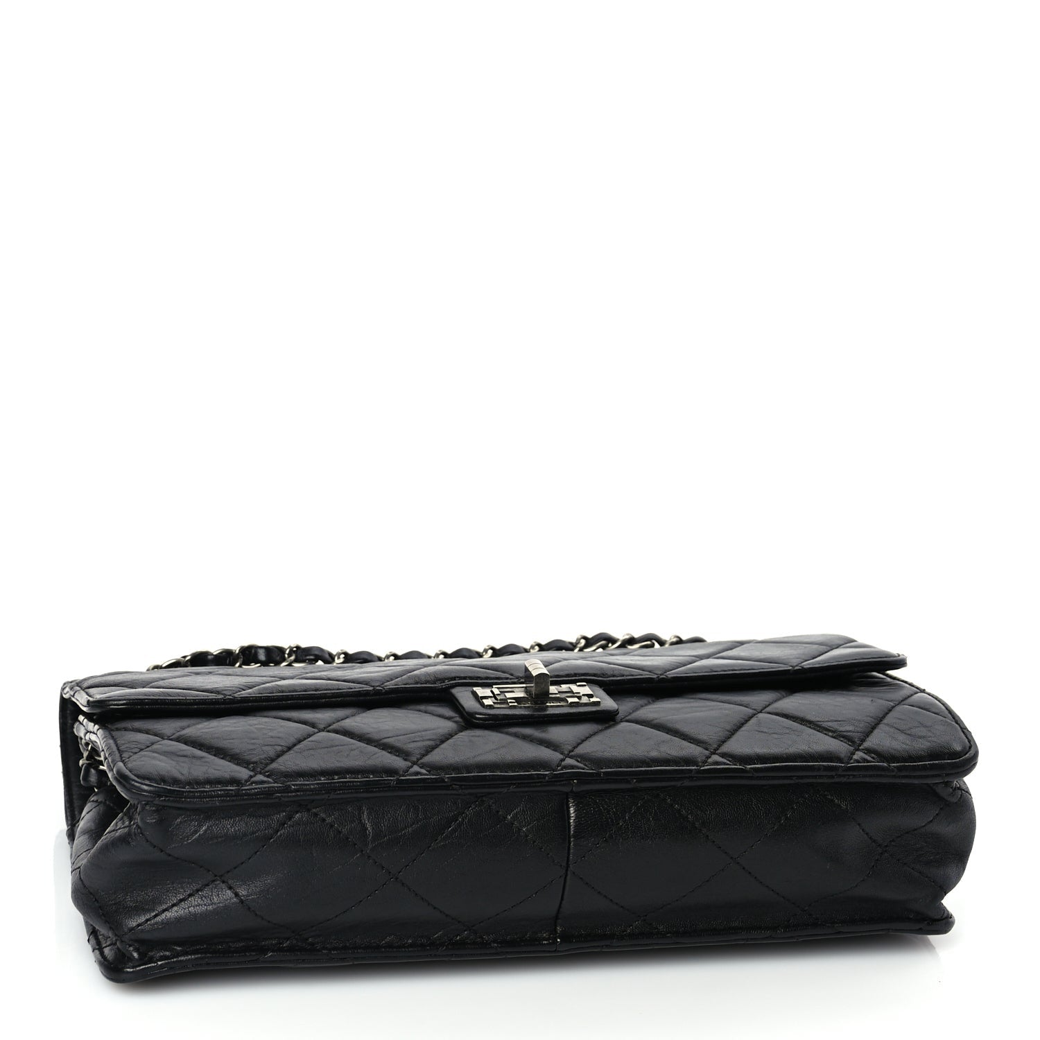 Chanel Washed Lambskin Jumbo Take Away Flap Black 3 of 9