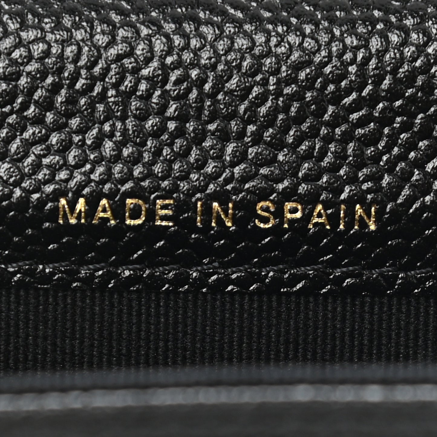 Caviar Quilted Chain CC Flap Card Holder Black