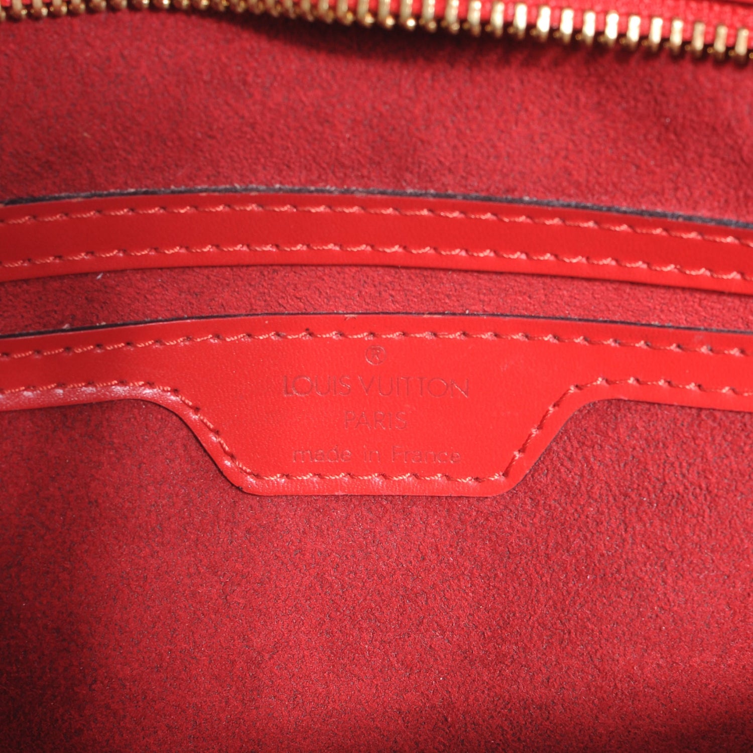 Louis Vuitton Epi Saint Jacques PM Red 6 of 7