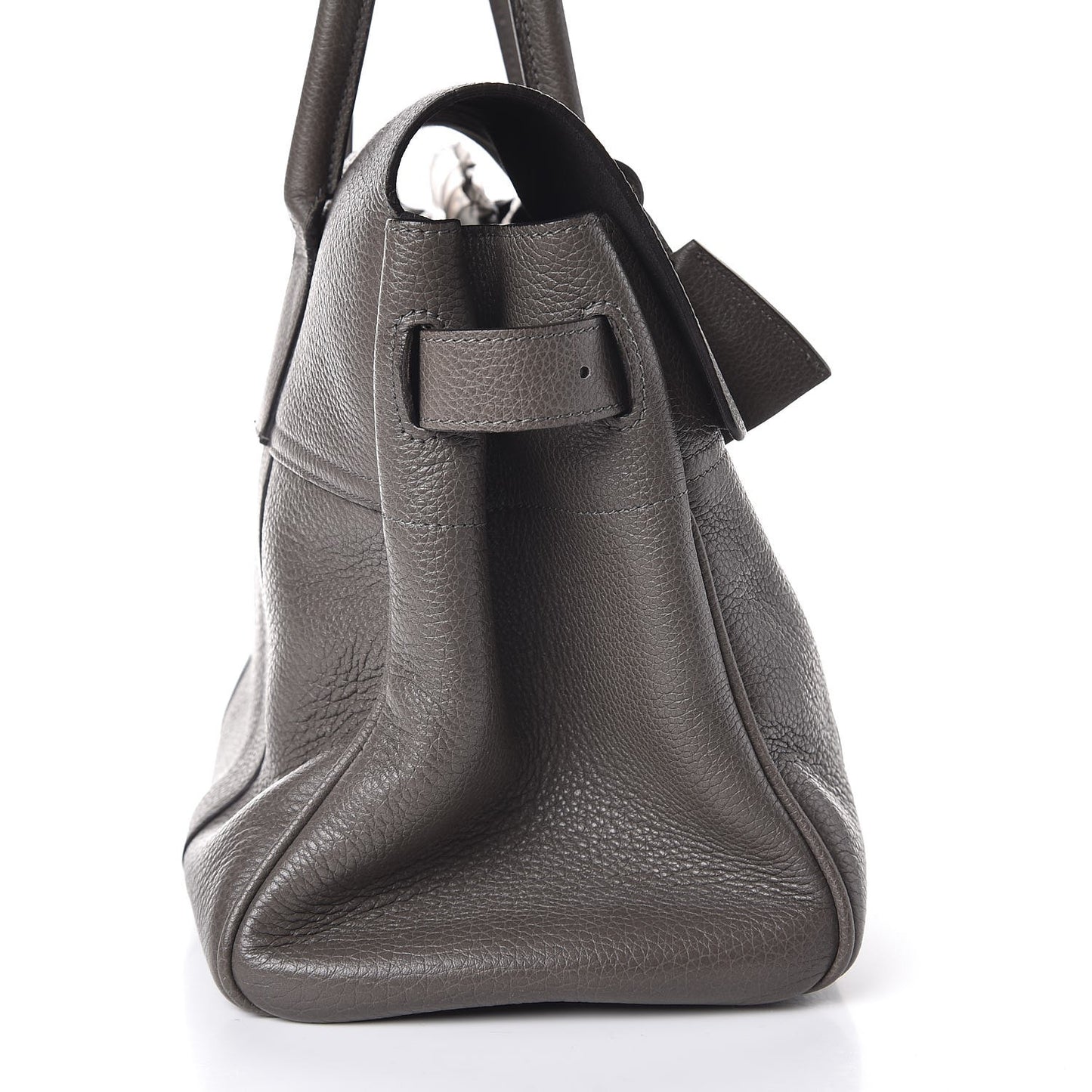 Classic Grain Medium Bayswater Satchel Mole Grey