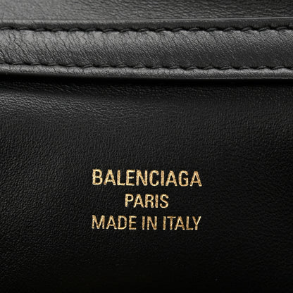 Balenciaga Natural Smooth Calfskin Mini Rodeo Top Handle Handbag Black 6 of 9