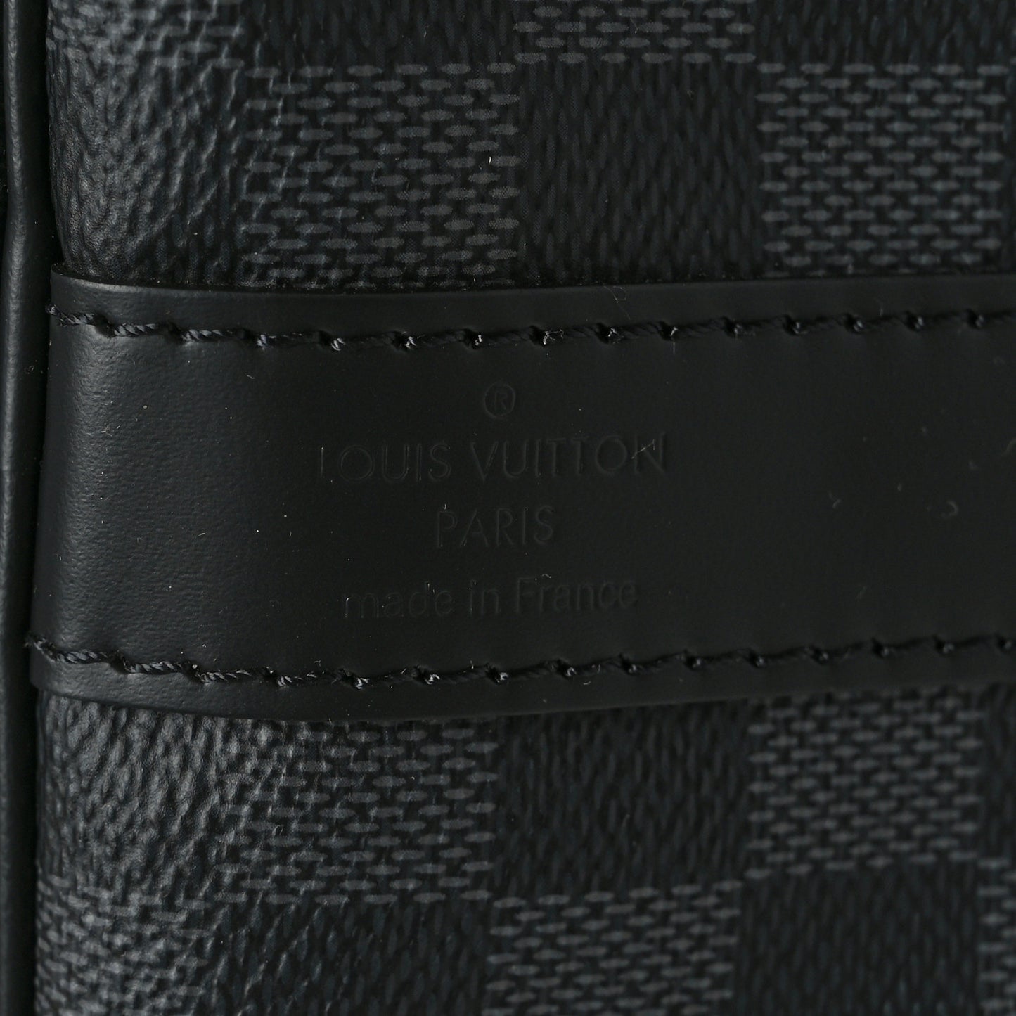 Damier Graphite Keepall Bandouliere 55