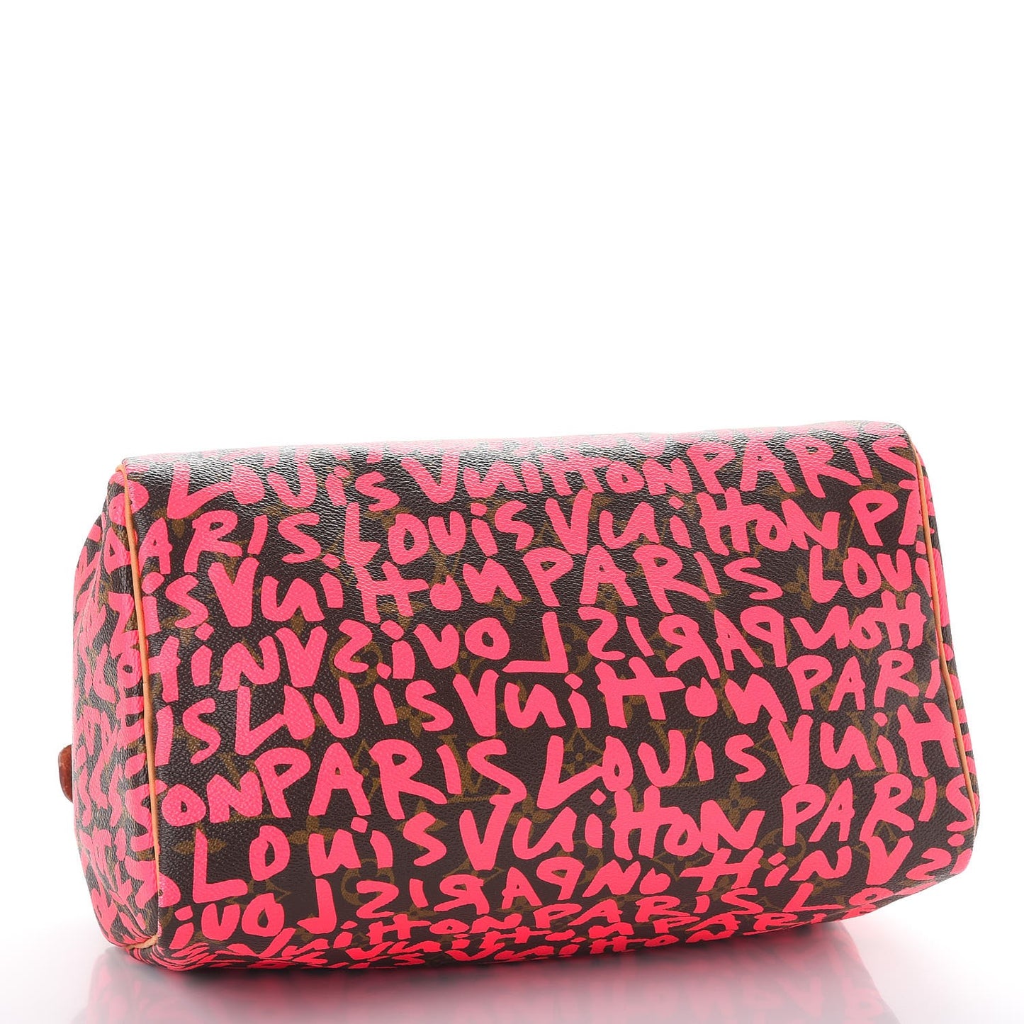 Monogram Graffiti Speedy 30 Fuchsia