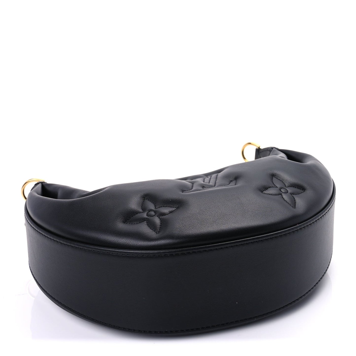 Calfskin Bubblegram Over The Moon Black