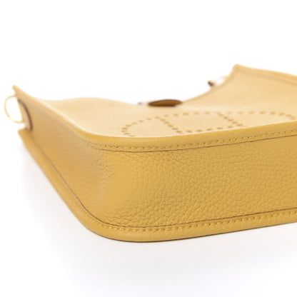 Hermes Taurillon Clemence Evelyne TPM Jaune Ambre 7 of 10