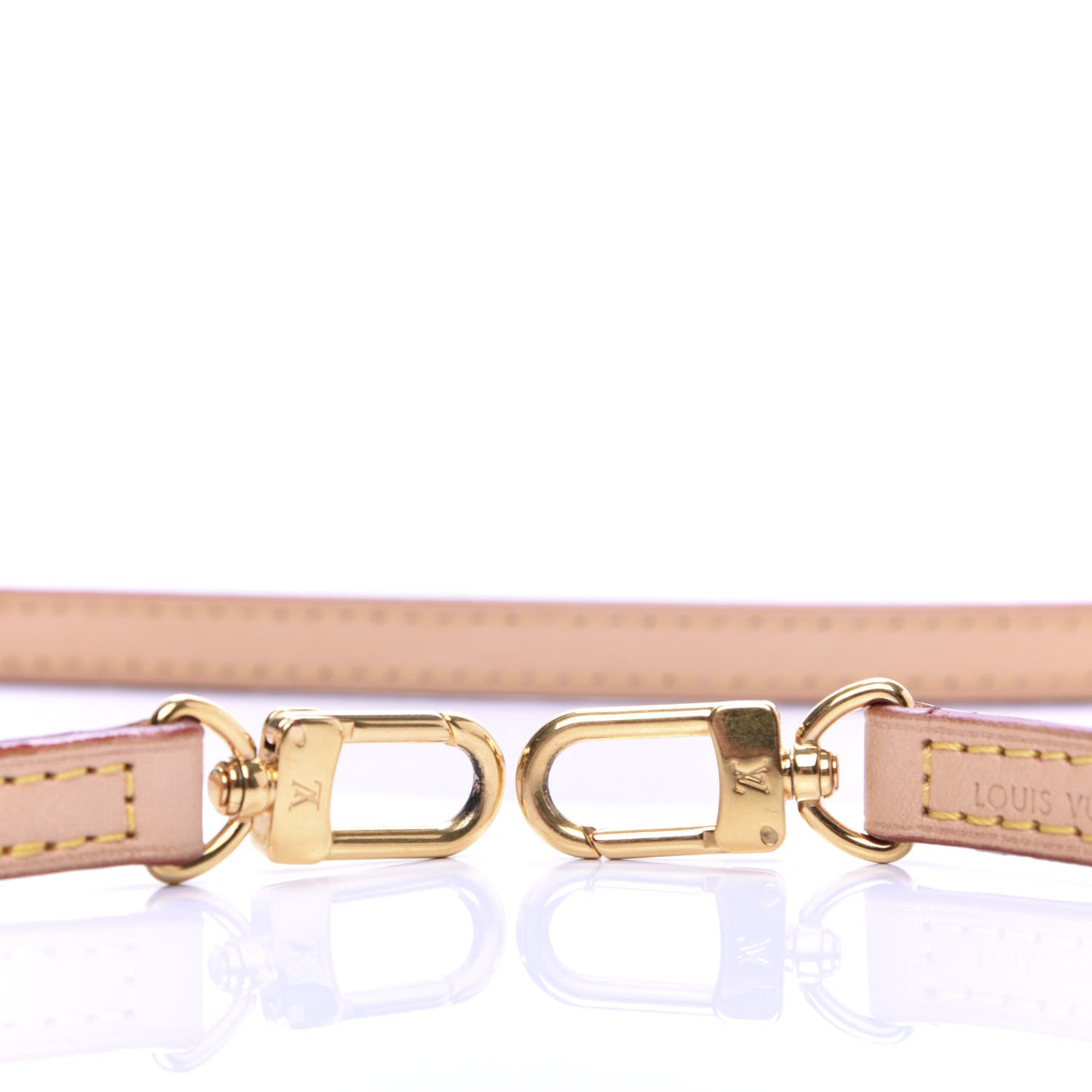 Louis Vuitton Vachetta Long Shoulder Strap VVN 3 of 4