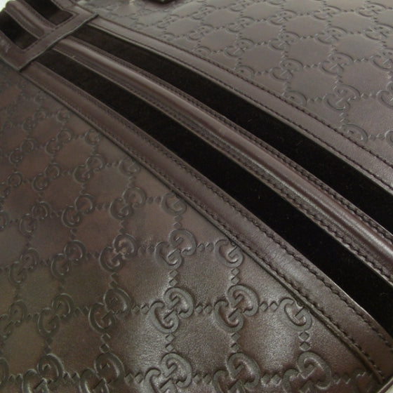 Gucci Guccissima Large Treasure Tote Chocolate 7 of 12