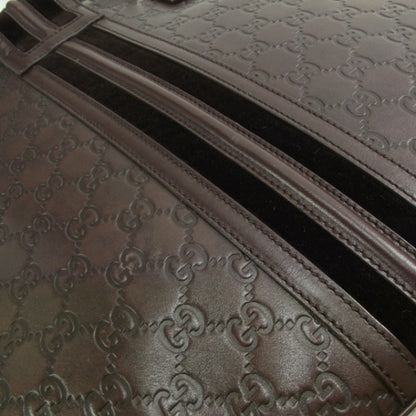 Gucci Guccissima Large Treasure Tote Chocolate 7 of 12