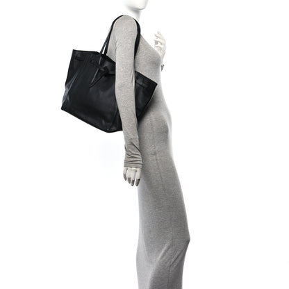 Celine Soft Grained Calfskin Small Belt Cabas Phantom Black 3 of 9