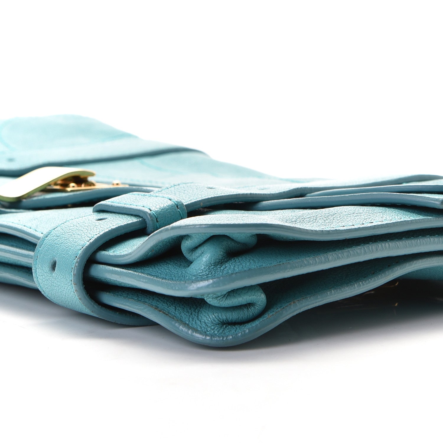 Proenza Schouler Lambskin PS1 Pochette Clutch Lapis 6 of 6