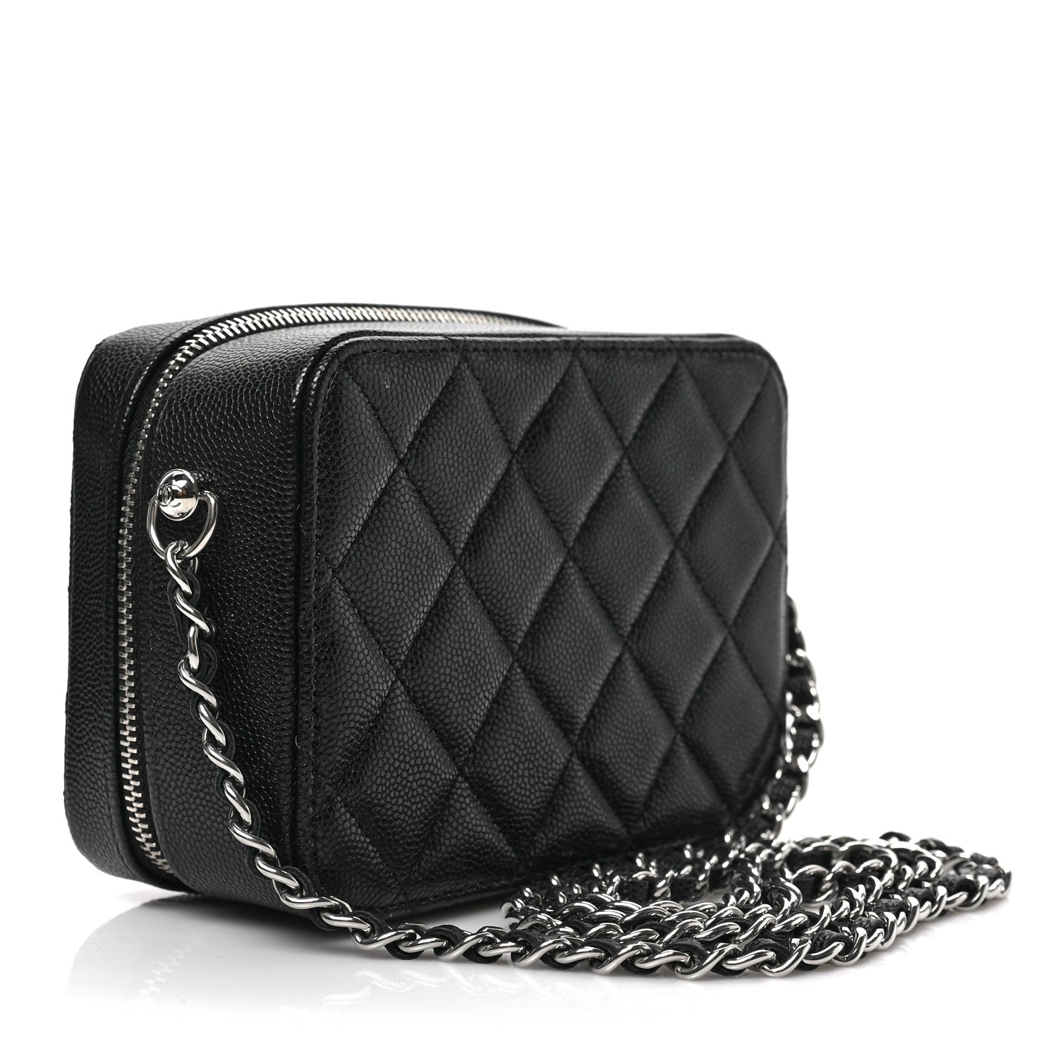Chanel Caviar Quilted Camera Bag Black 3 of 8
