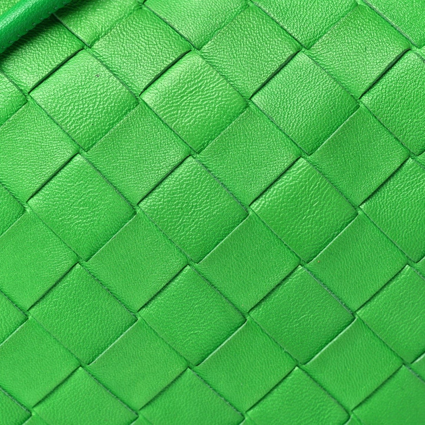 Nappa Intrecciato Mini Loop Camera Bag Parakeet