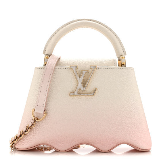 Louis Vuitton Taurillon Ombre Capucines Capushell Mini Shaded Pink 1 of 1