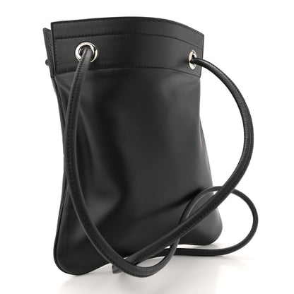 Hermes Milo Lambskin Swift Mini Aline Black 3 of 7
