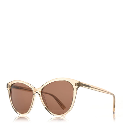 Saint Laurent Transparent Acetate SL 456 Sunglasses Beige 1 of 7