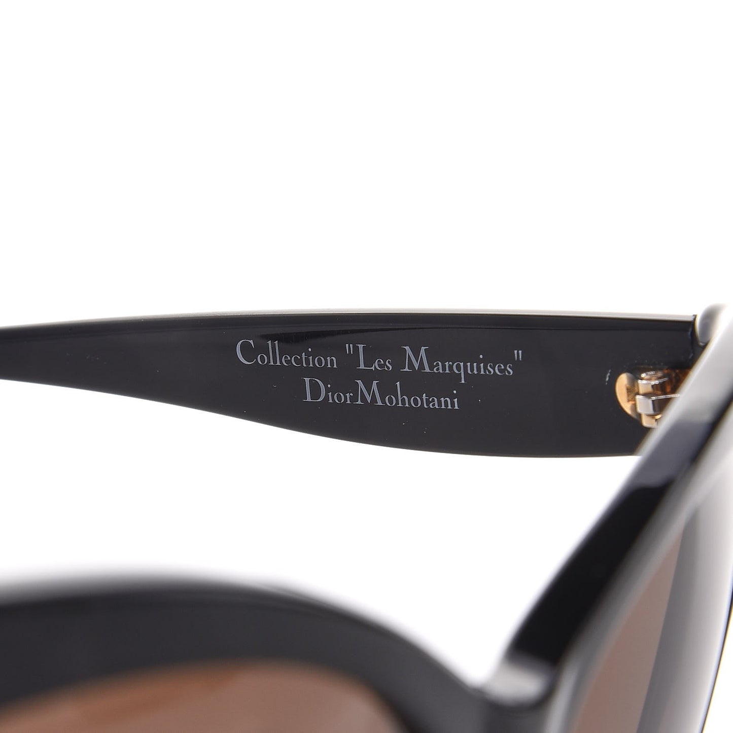 Acrylic Les Marquises Mohotani Sunglasses Black