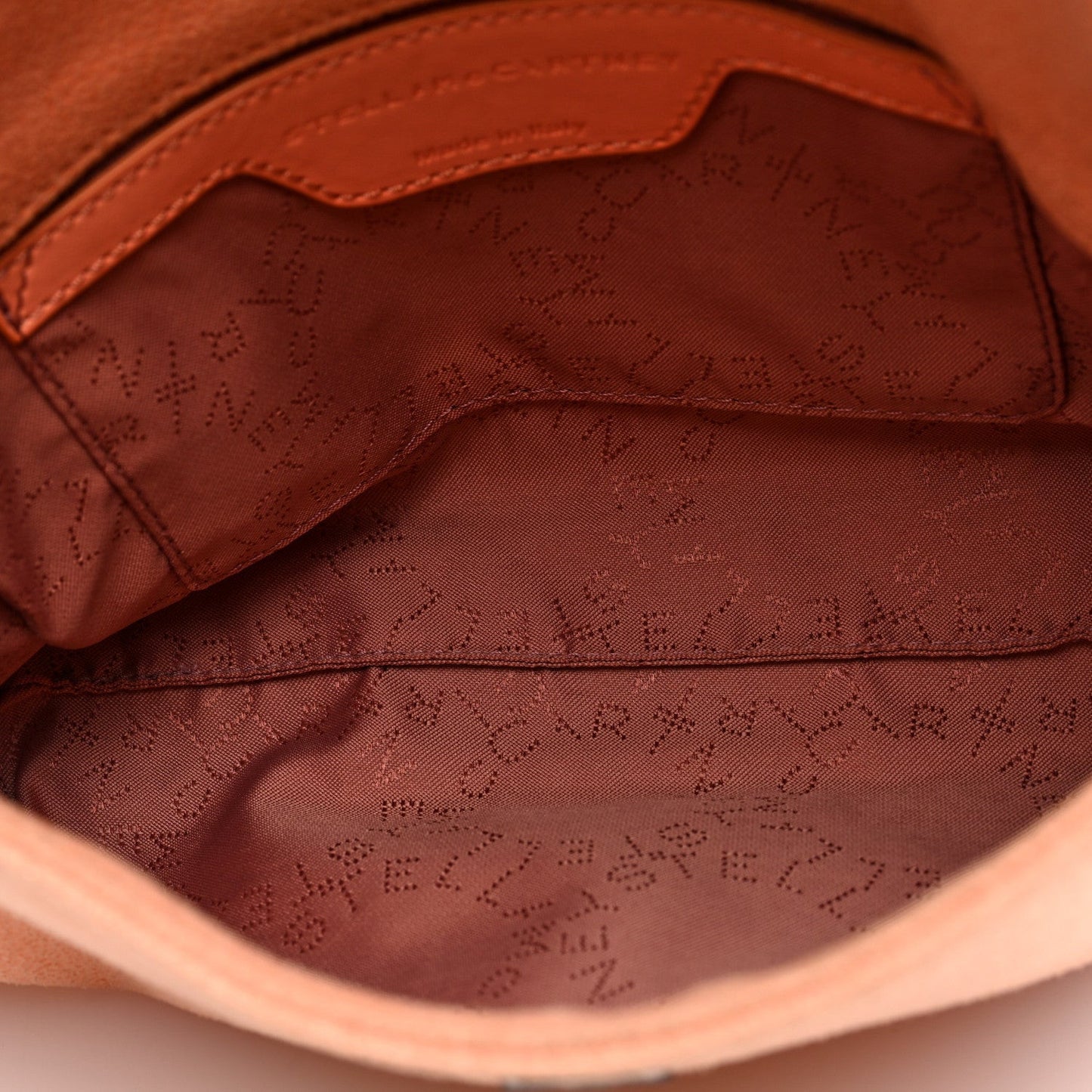 Shaggy Deer Mini Falabella Crossbody Bag Pink