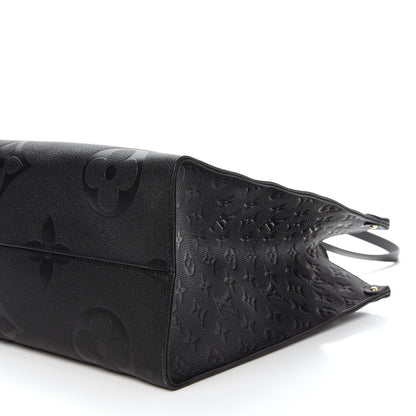 Louis Vuitton Empreinte Monogram Giant Onthego GM Black 7 of 10