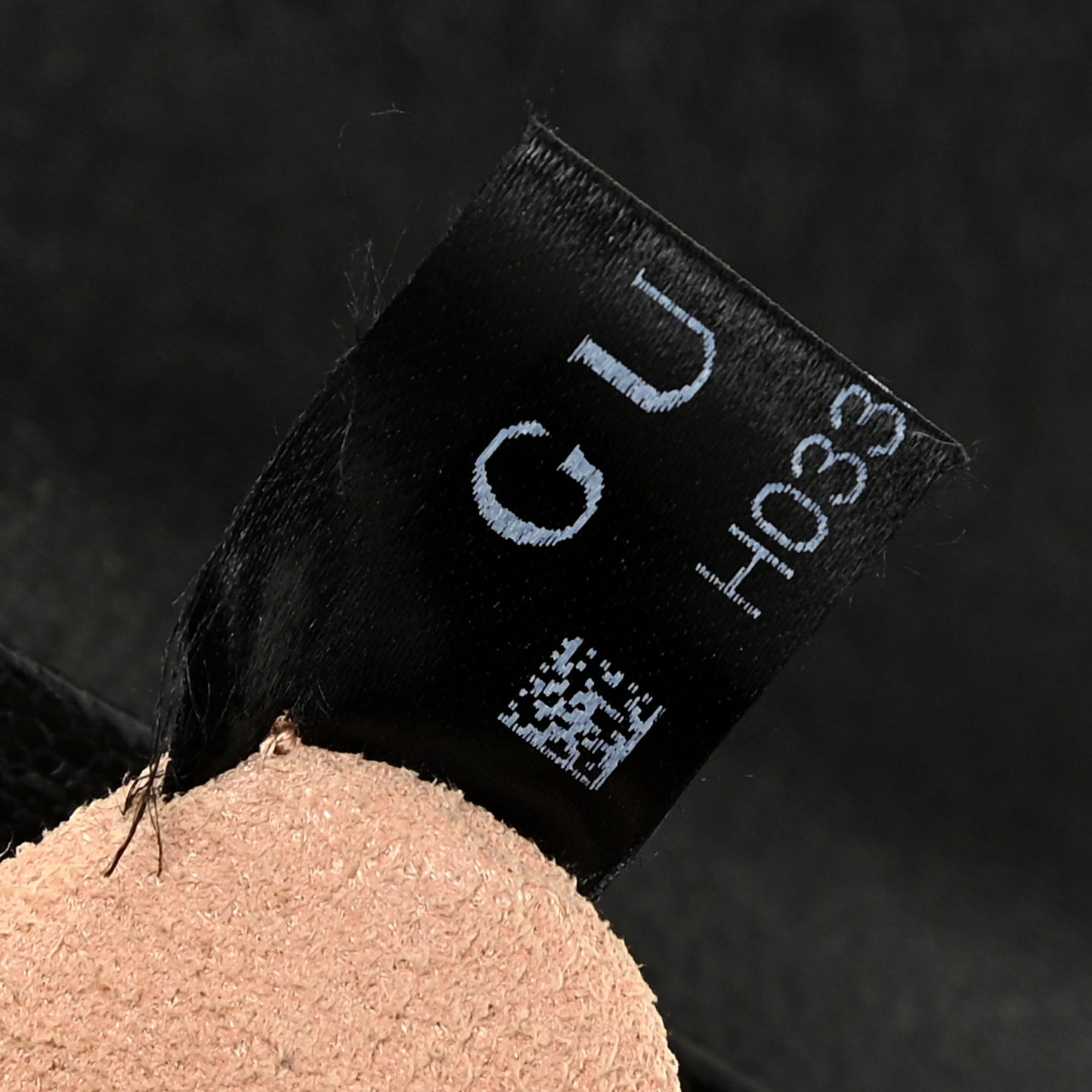 GG Supreme Monogram Calfskin Small Padlock Messenger Shoulder Bag Beige Black Cuir