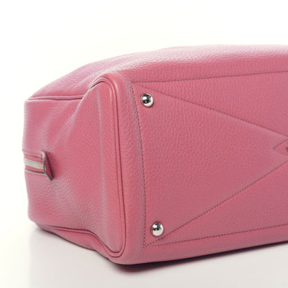 Hermes Taurillon Clemence Victoria II 35 Bois de Rose 8 of 14