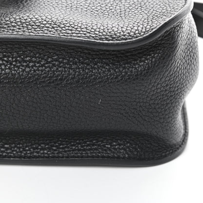 Hermes Taurillon Clemence Halzan 31 GM Black 14 of 17