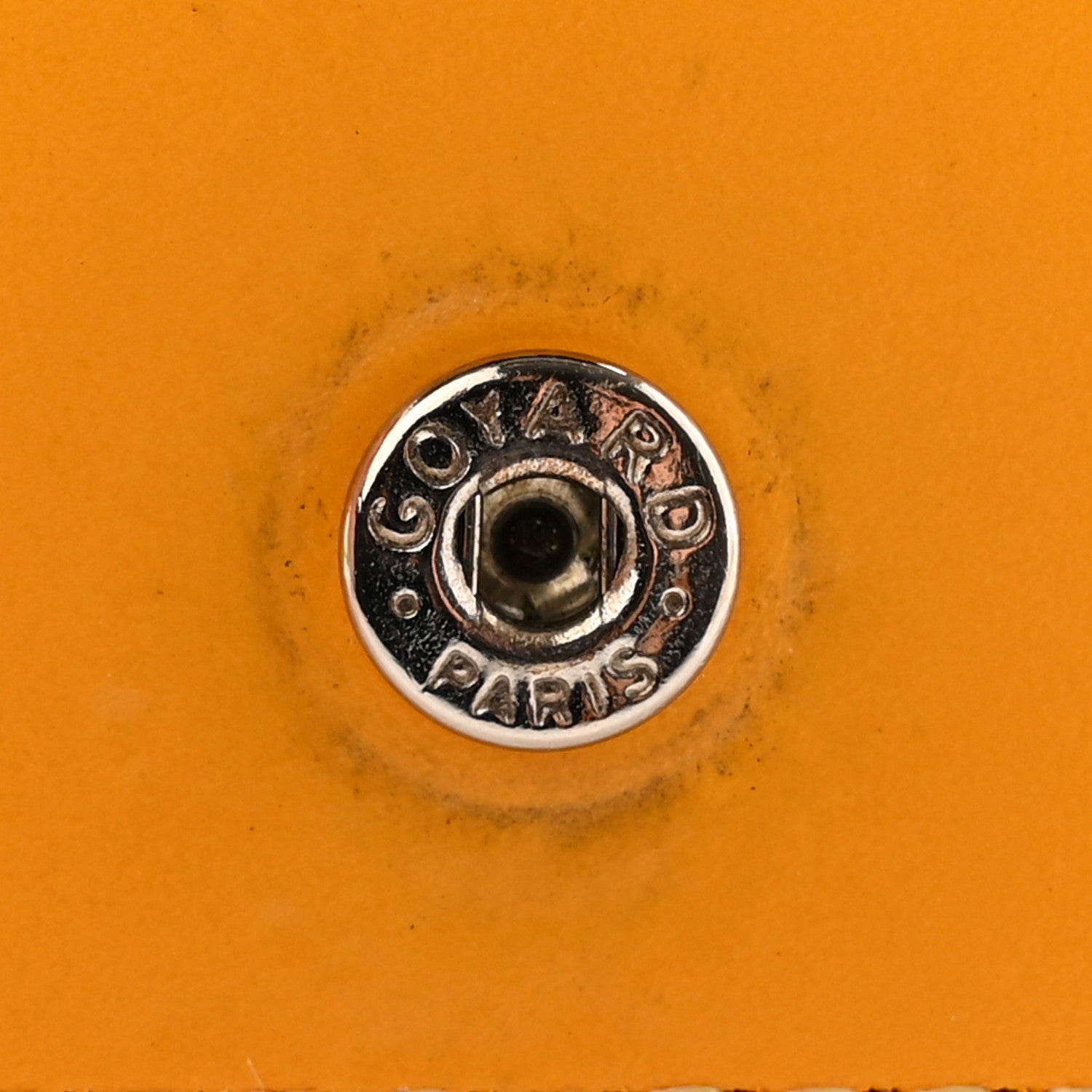 Goyard Goyardine Richelieu Wallet Yellow 7 of 12