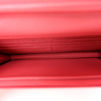 Chanel Caviar Quilted Wallet on Chain WOC Coral 5 of 13