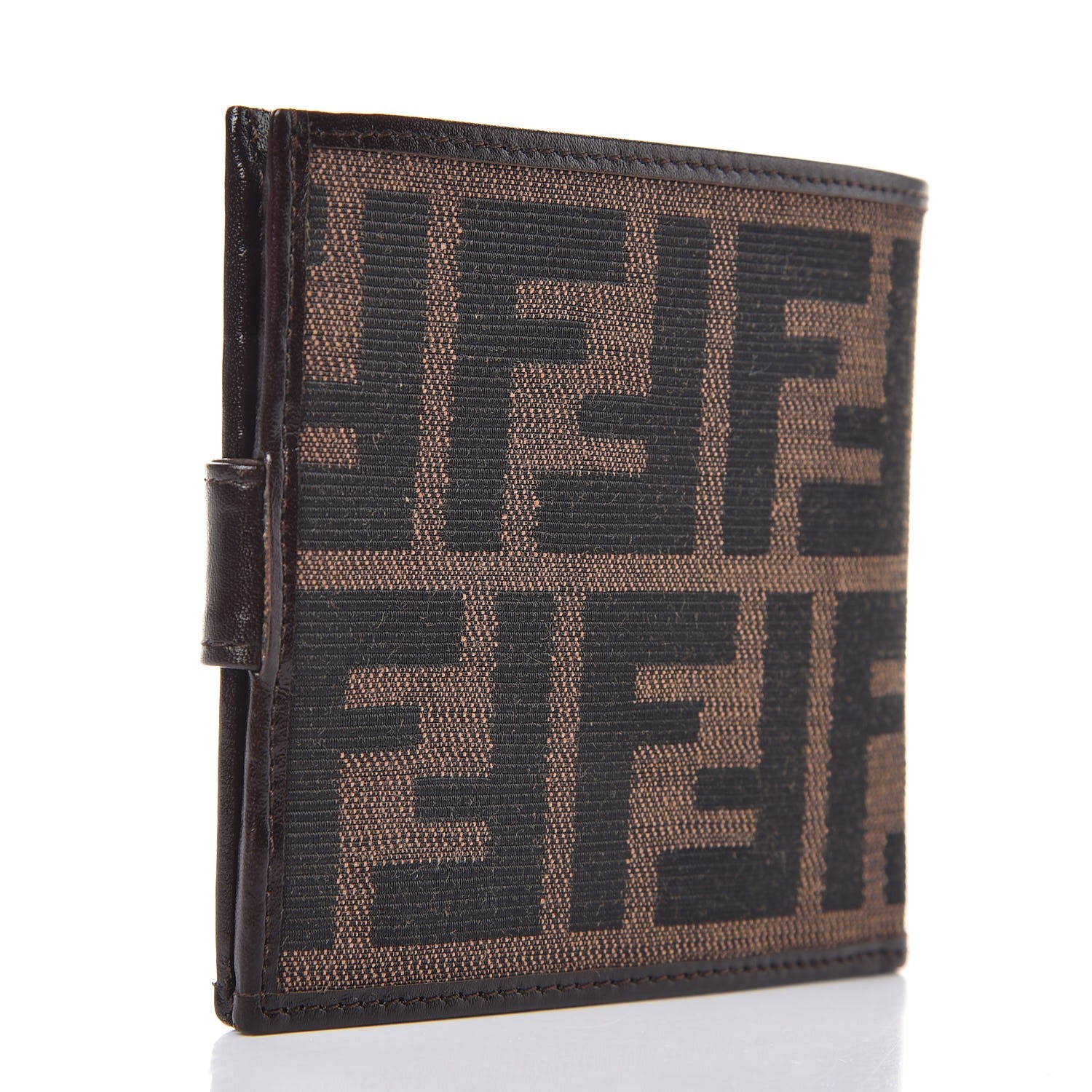 Fendi Zucca Compact Wallet Tobacco 3 of 8