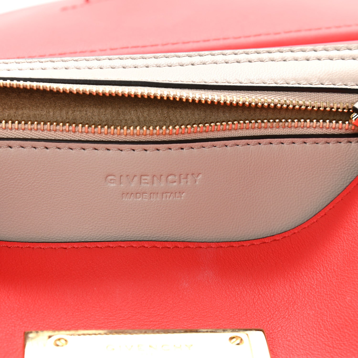 Givenchy Calfskin Small Mystic Shoulder Bag Red 6 of 10