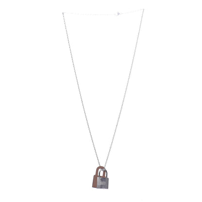 Hermes Swift Small O'Kelly Pendant Necklace Gold 3 of 8