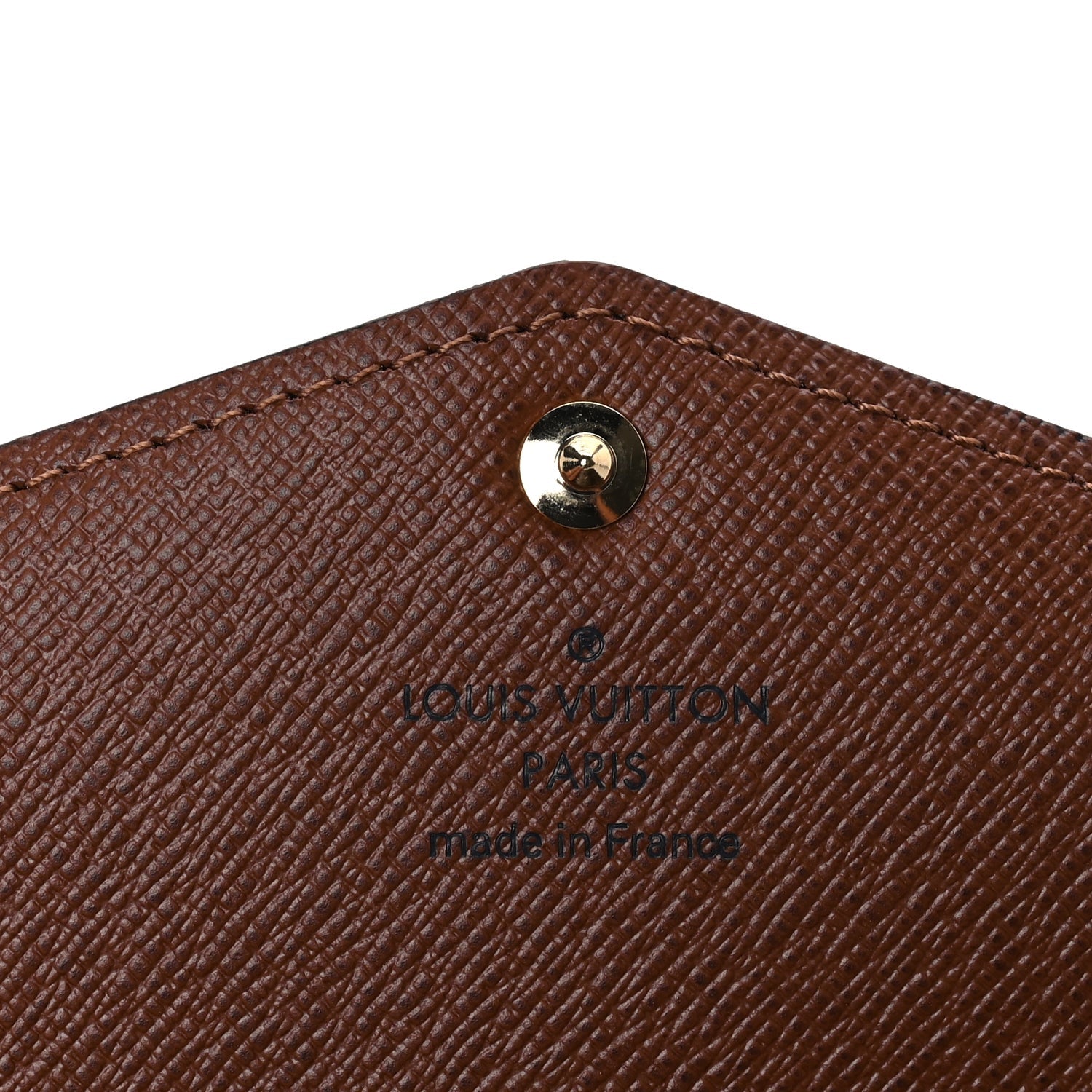 Louis Vuitton Monogram Sarah Wallet NM Brown 6 of 7