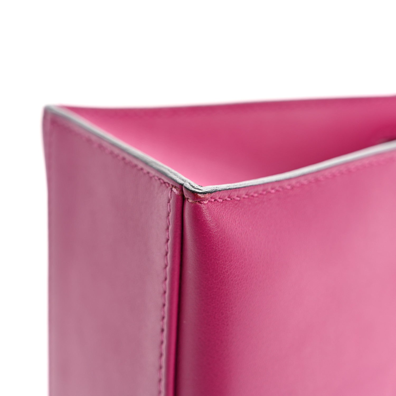 Hermes Swift Kelly Pochette Clutch Rose Pourpre 8 of 9