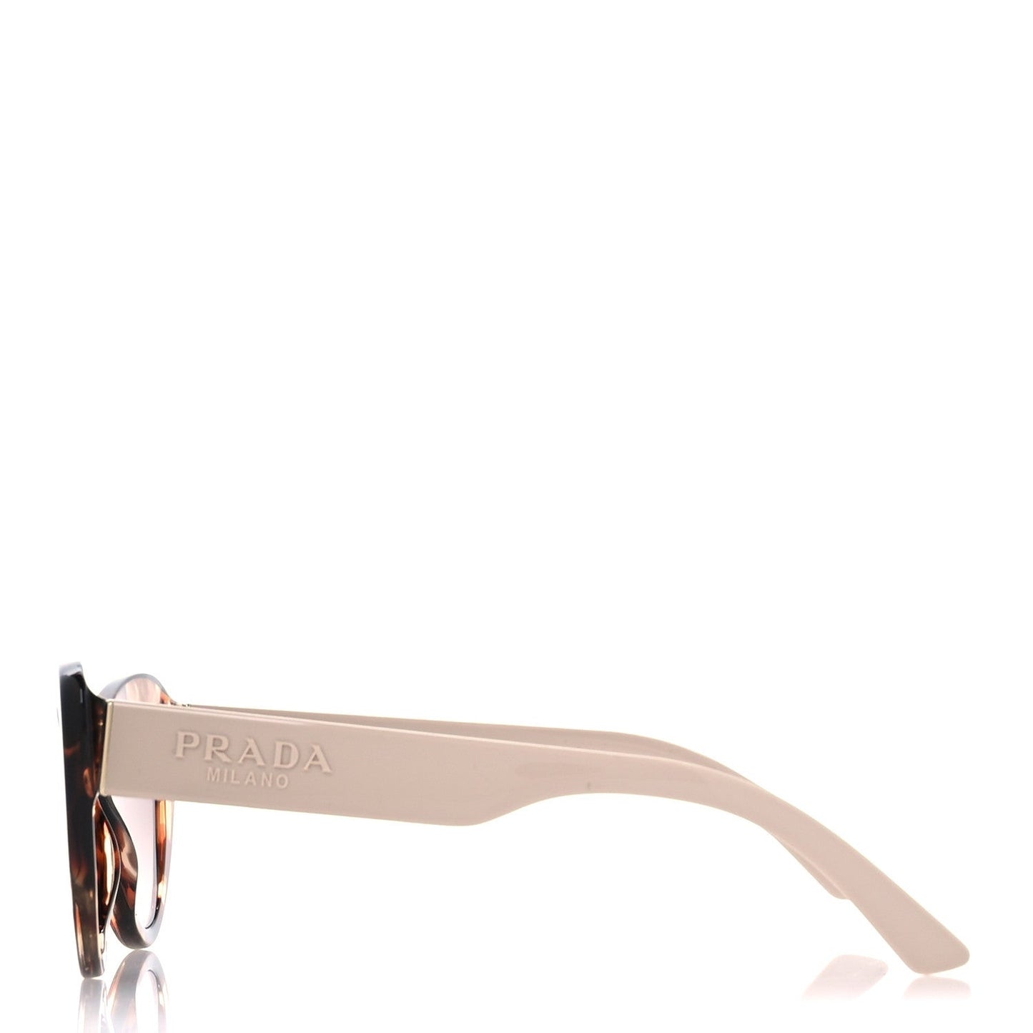 Acetate Cat Eye Sunglasses SPR 13Y Tortoise Beige