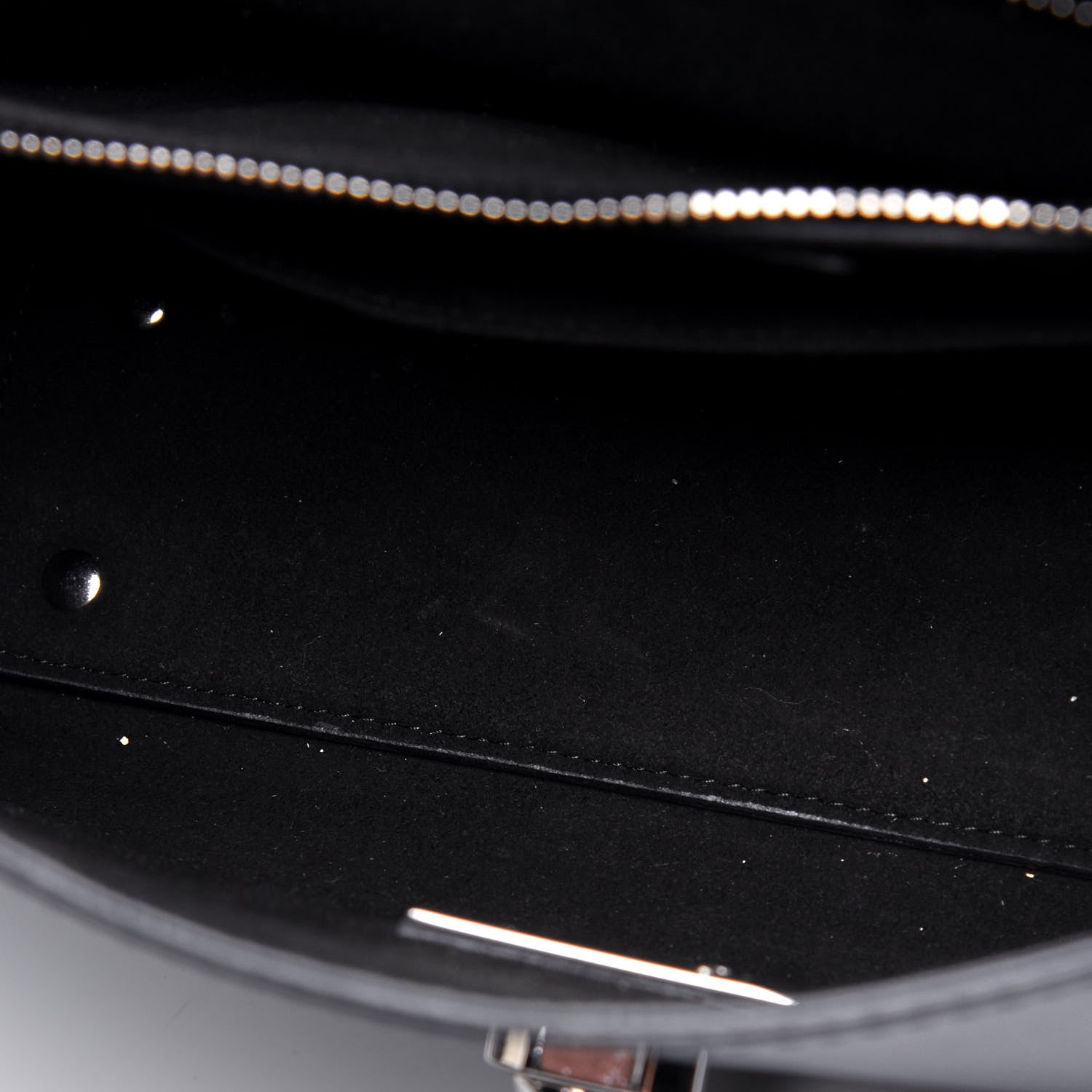 Givenchy Grained Calfskin Chain Small Shark Lock Satchel Black 12 of 18