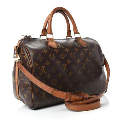Louis Vuitton Monogram Speedy Bandouliere 30 3 of 12