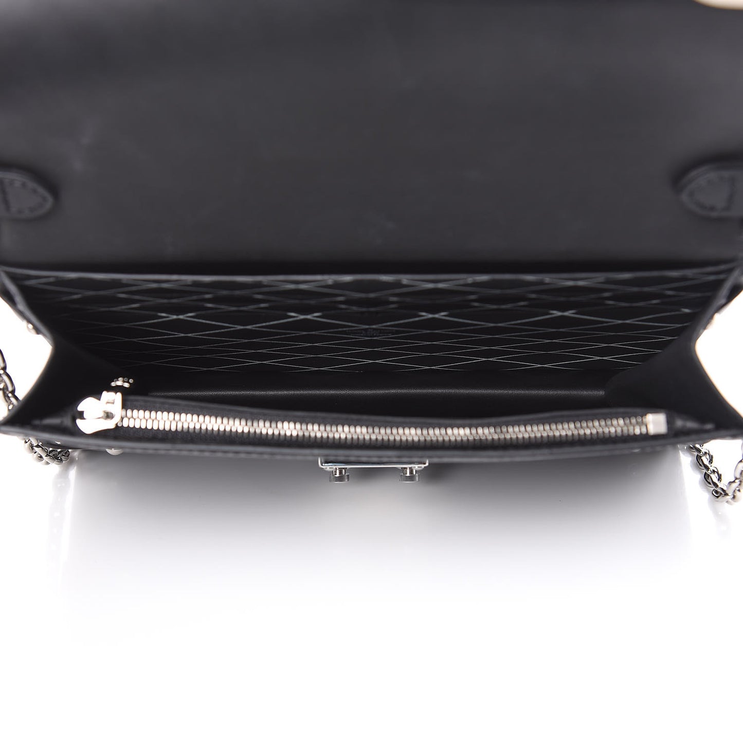 Epi Trunk Chain Wallet Black