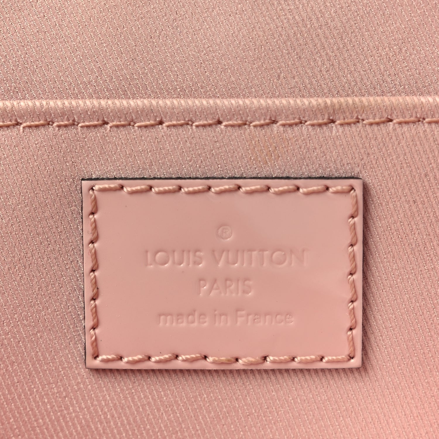 Louis Vuitton Vernis Monogram Alma Mini  Rose Ballerine 5 of 10