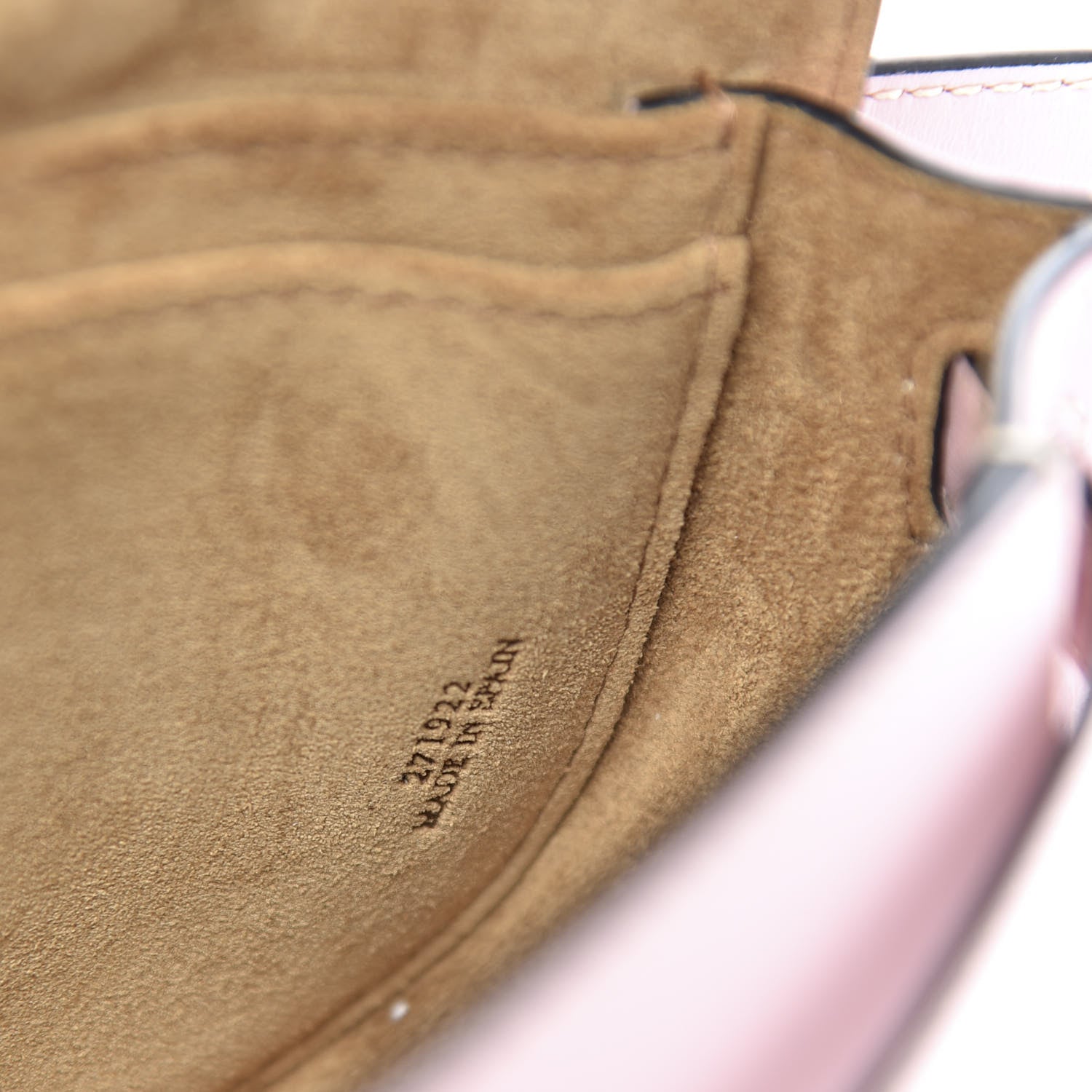 Loewe Calfskin Mini Gate Belt Bag Pastel Pink 9 of 12