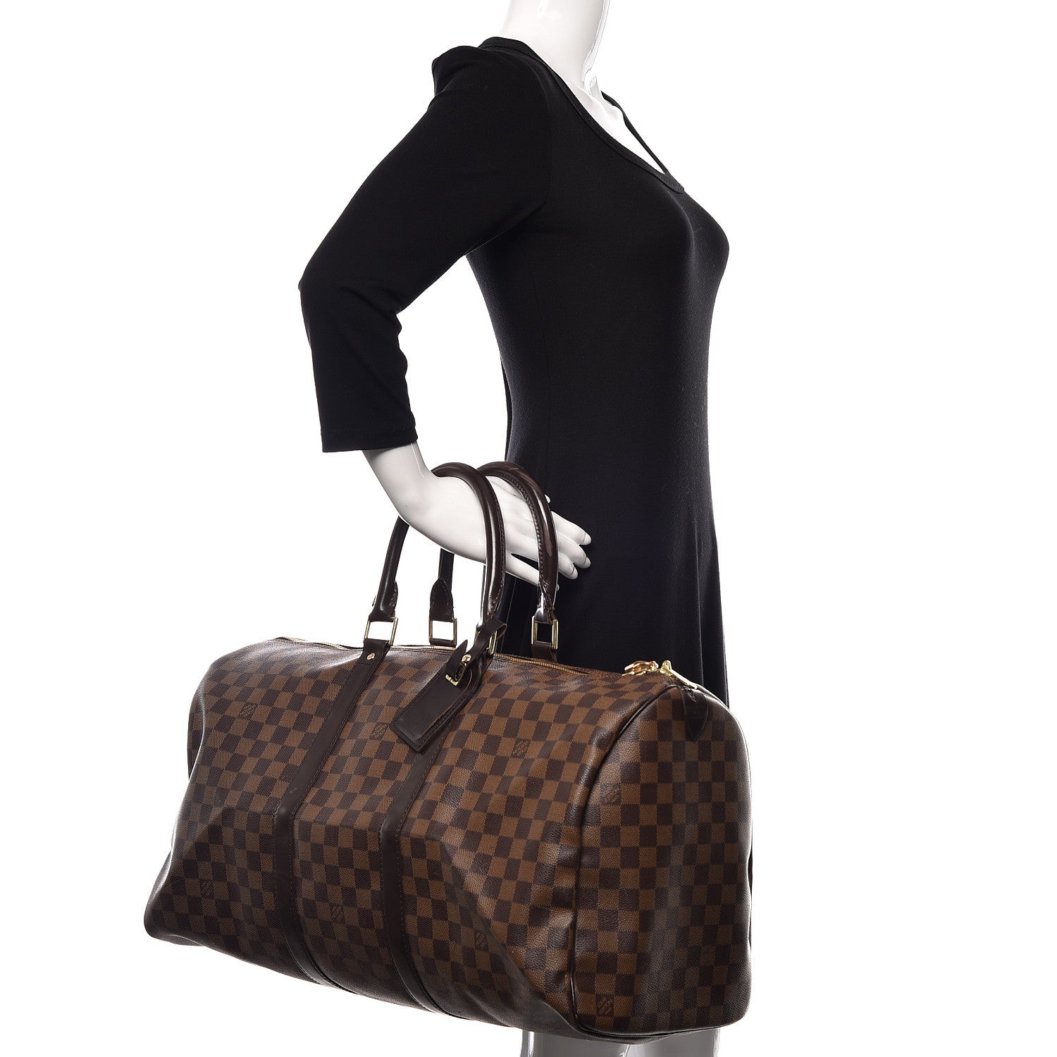 Louis Vuitton Damier Ebene Keepall 50 2 of 14