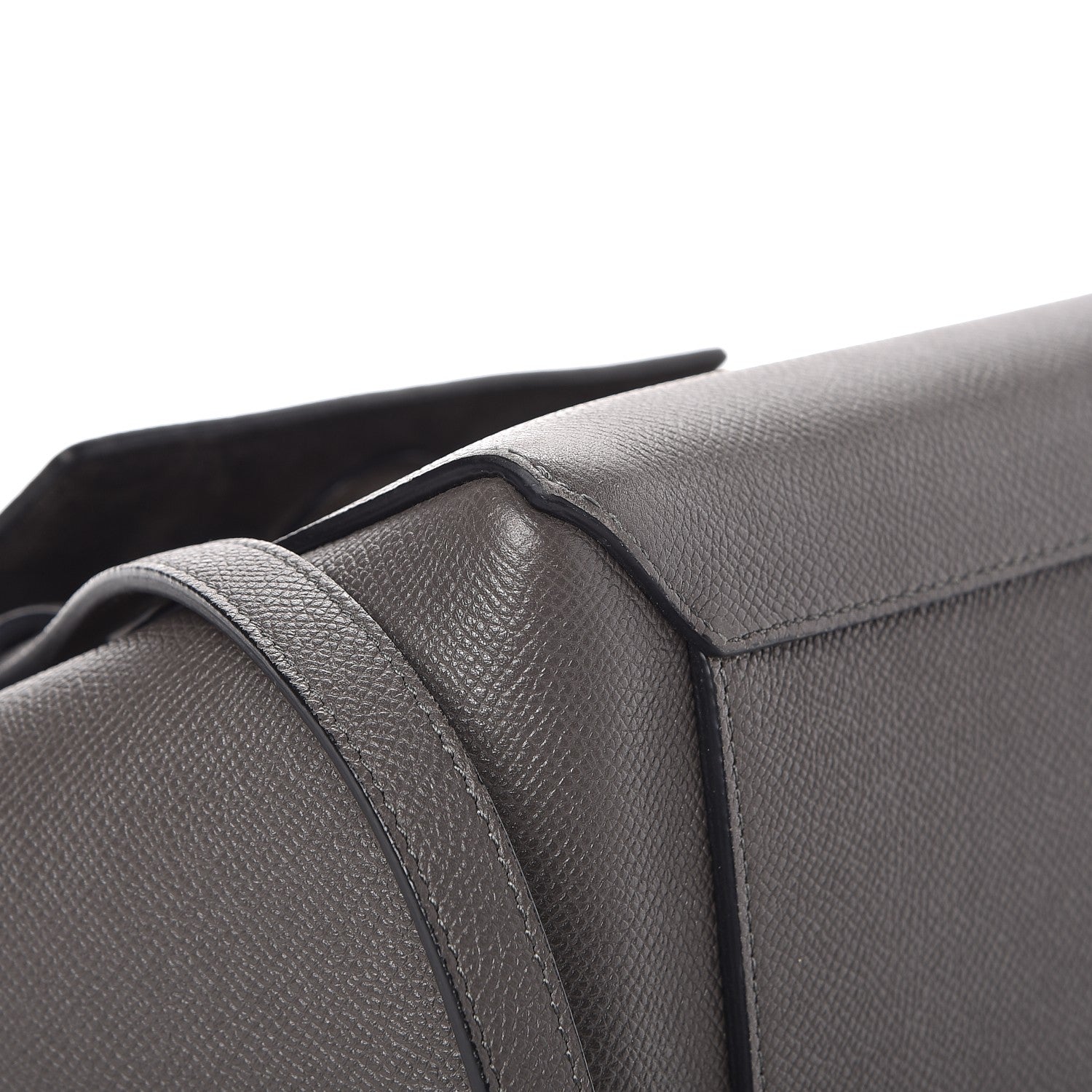 Celine Grained Calfskin Micro Belt Bag Grey 14 of 17