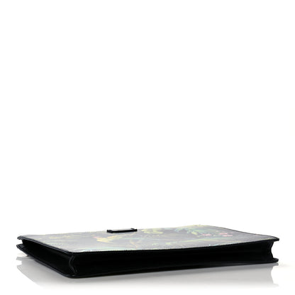 Gucci Calfskin Tropical Print Messenger Black 4 of 13